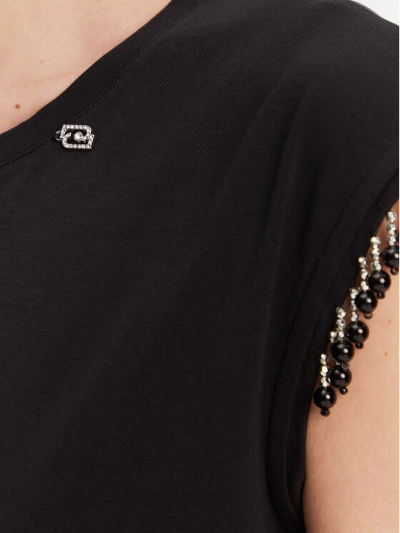 Liu Jo Liu Jo Bluză WA5158 J5003 Negru Regular Fit