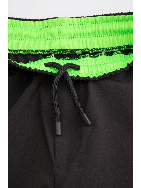 Lemon Explore Lemon Explore Szorty materiałowe WL6119501ACB-021 Czarny Regular Fit