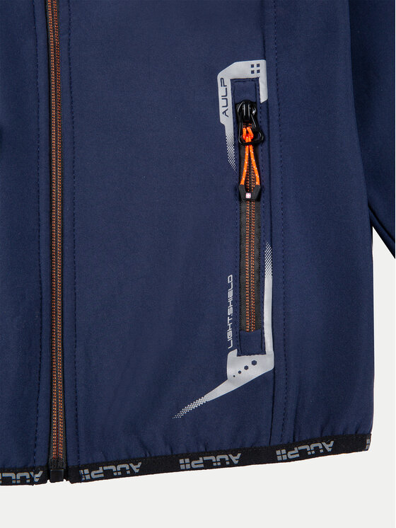 Aulp Aulp Kurtka softshell Sario Granatowy Regular Fit