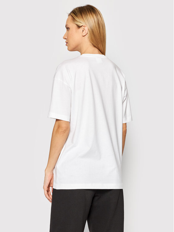 Champion Champion T-särk Unisex STRANGER THINGS Logo 217757 Valge Custom Fit