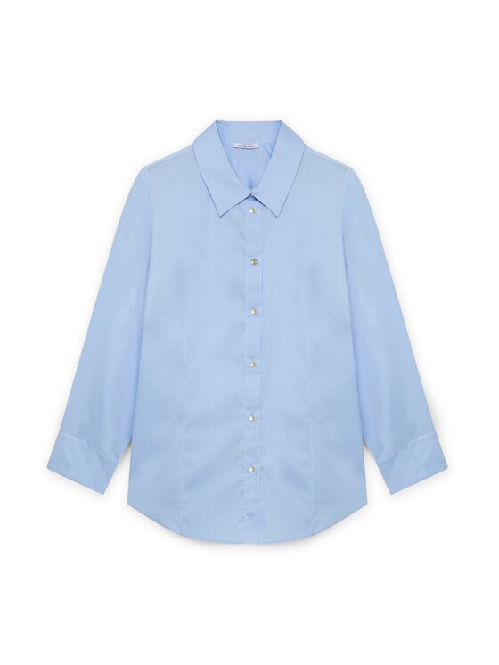 Fiorella Rubino Fiorella Rubino Camicia 5358T001357N004 Turchese A-Line Fit