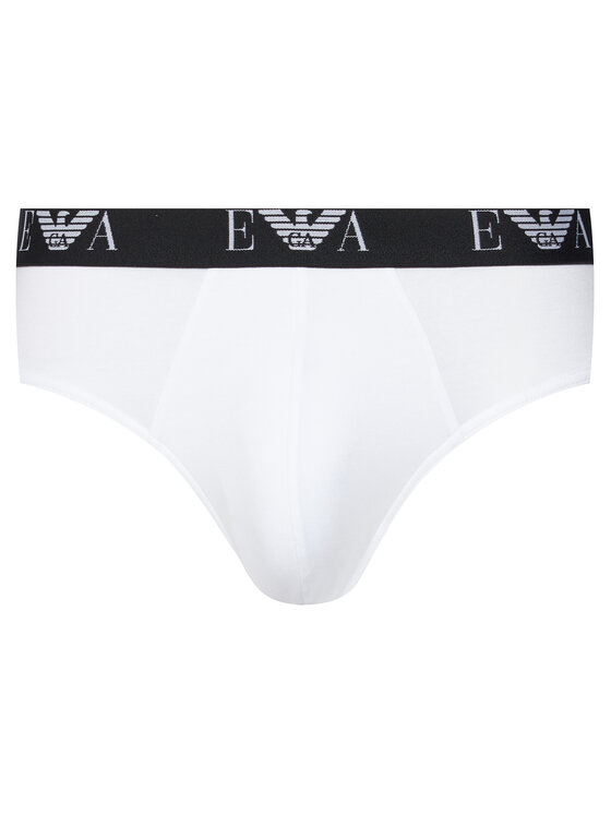 Emporio Armani Underwear Emporio Armani Underwear Set od 3 para muških slip gaća EM000258 AF14131 M0066 Bijela