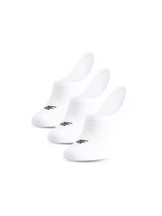 4F 4F Skarpety krótkie MIDSHOP ACCESSORIES Biały