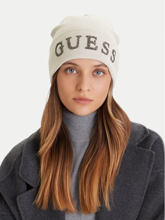 Guess Guess Kepurė AW5398 POL01 Écru