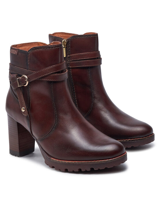 Pikolinos Pikolinos Botki W7M-8806 Bordowy