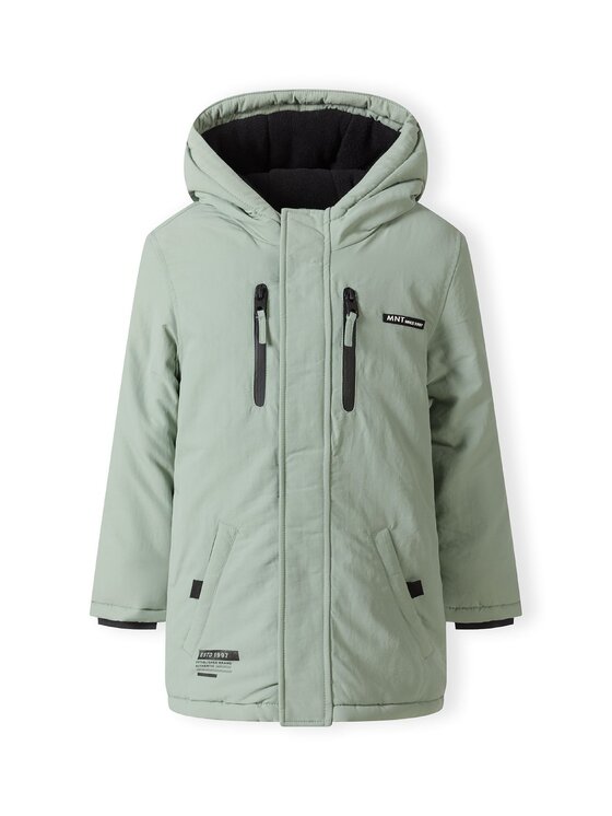 MINOTI MINOTI Kurtka zimowa 19coat15 Szary Regular Fit
