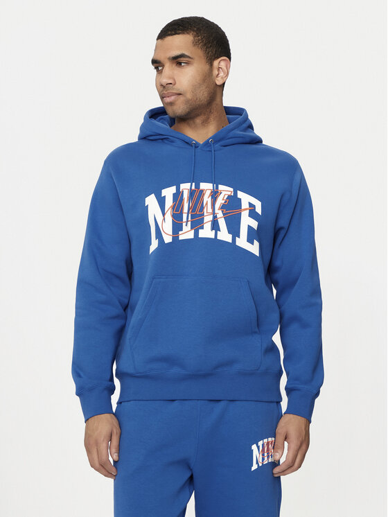 Nike Nike Bluză FV4447 Albastru Regular Fit