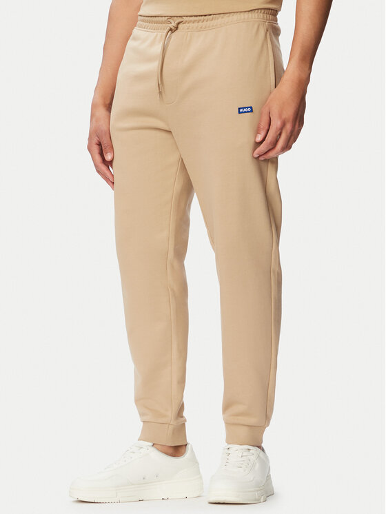 HUGO HUGO Sportinės kelnės Napin 50522372 Smėlio Regular Fit