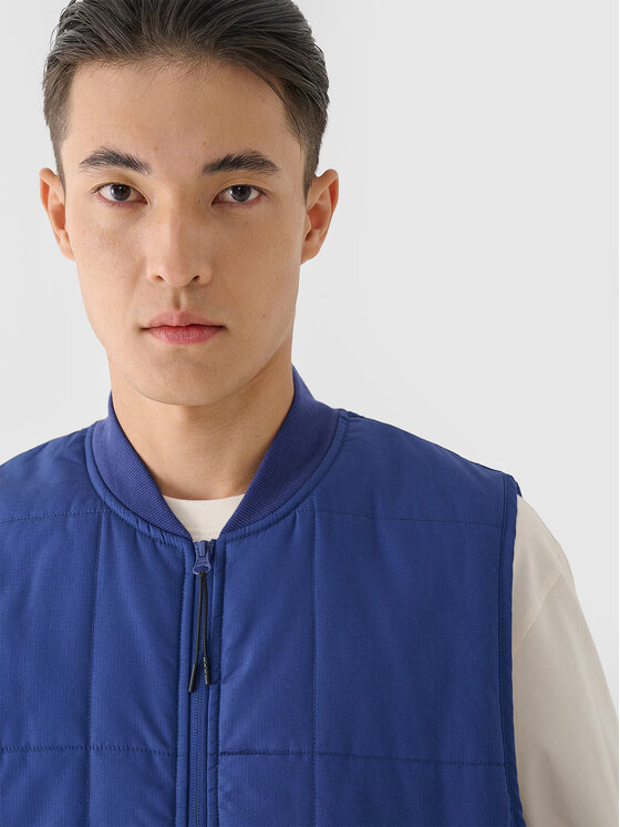 4F 4F Gilet 4FRAW24TVESM171-31S Blu Regular Fit