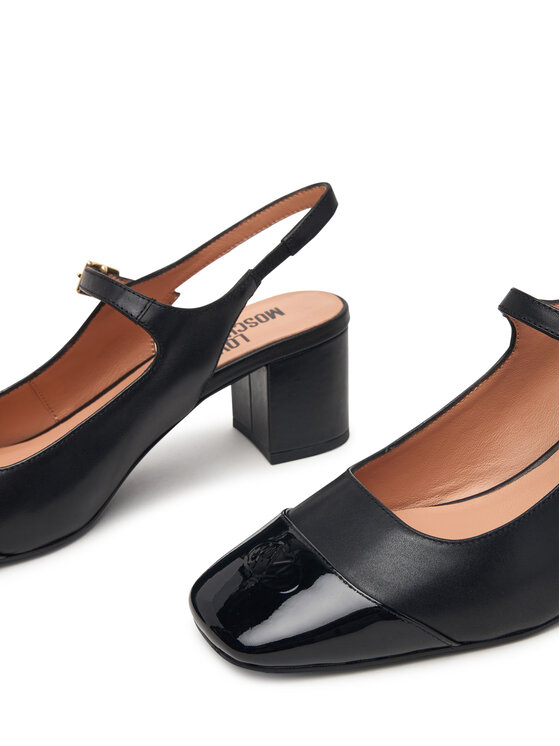 LOVE MOSCHINO LOVE MOSCHINO Γοβάκια JA10395G0PIA700A Μαύρο