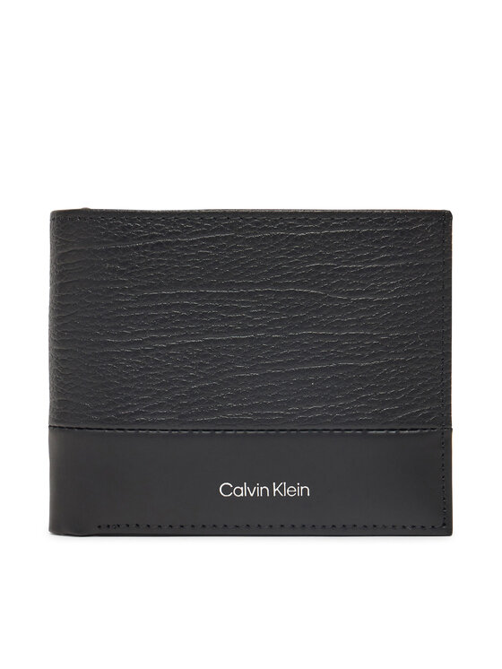 Férfi Férfi pénztárca Calvin Klein, Fekete, Subtle Mix Bifold 5Cc W/Coin K50K512858