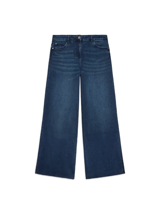 Fiorella Rubino Fiorella Rubino Jeansy P407T004903N034 Niebieski A-Line Fit
