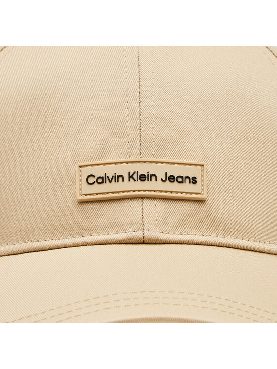 Calvin Klein Jeans Calvin Klein Jeans Czapka z daszkiem Inst Patch Cap K50K512141 Beżowy