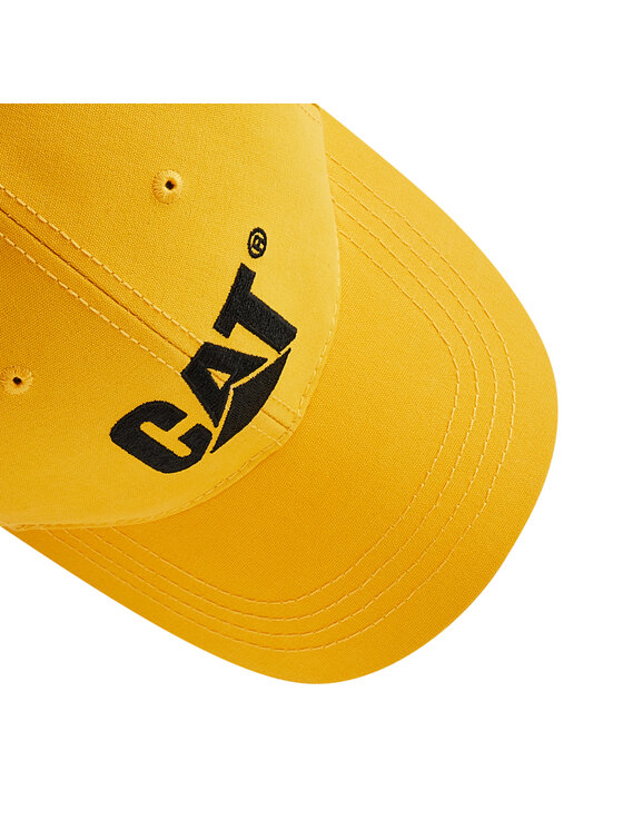 CAT Footwear CAT Footwear Czapka z daszkiem Trademark Cap W01791 Żółty