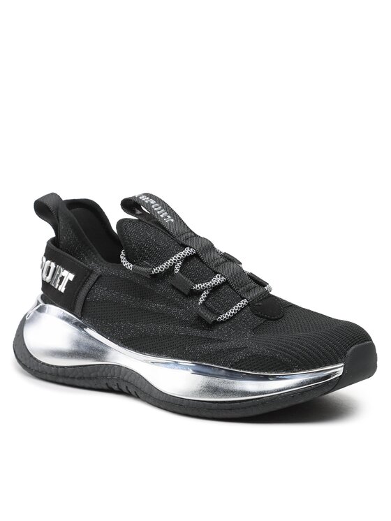Plein Sport Plein Sport Sneakersy The Iron Tiger Gen.X.02 SACS USC0429 STE003N Černá