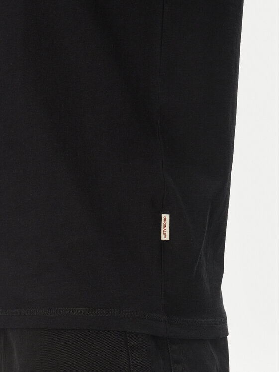 Jack&Jones Jack&Jones T-krekls Almeria 12276785 Melns Relaxed Fit