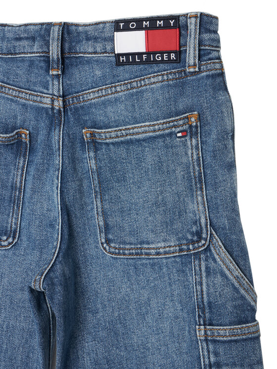 Tommy Hilfiger Tommy Hilfiger Jeansy KB0KB10343 Modrá Baggy Fit
