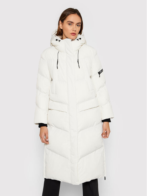 REPLAY REPLAY Зимове пальто W7673.000.84180 Білий Regular Fit