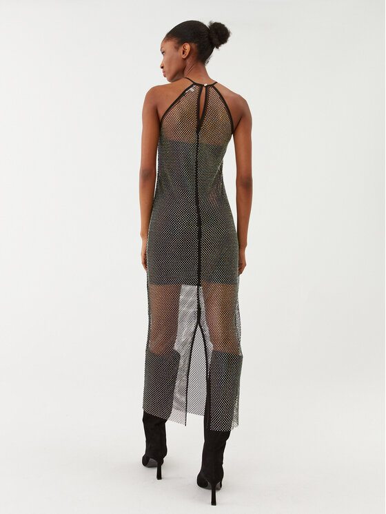 Patrizia Pepe Patrizia Pepe Abito da cocktail 8A1011/A9U8-K103 Nero Regular Fit