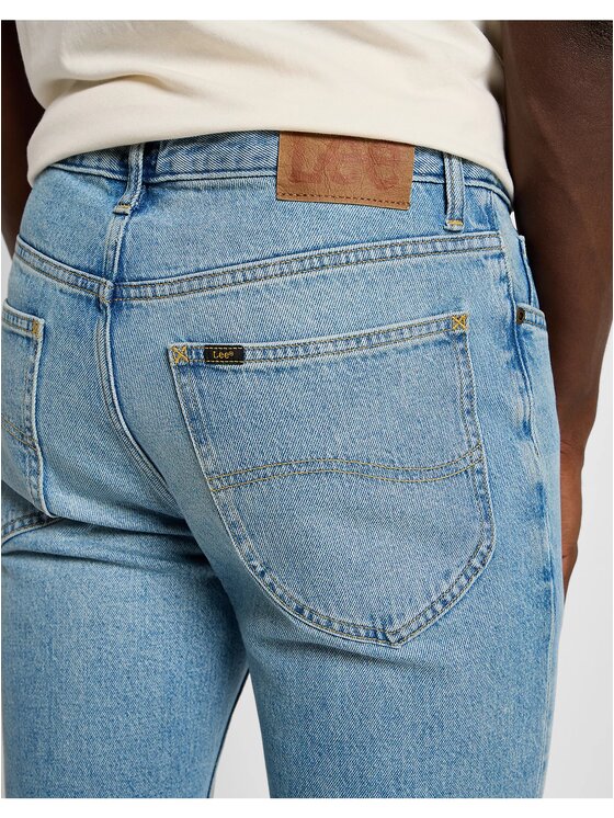 Lee Lee Jeansy LEON Niebieski Regular Fit