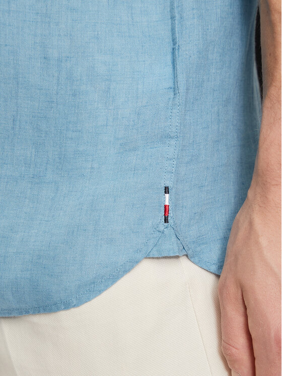 Tommy Hilfiger Tommy Hilfiger Koszula MW0MW35207 Niebieski Regular Fit