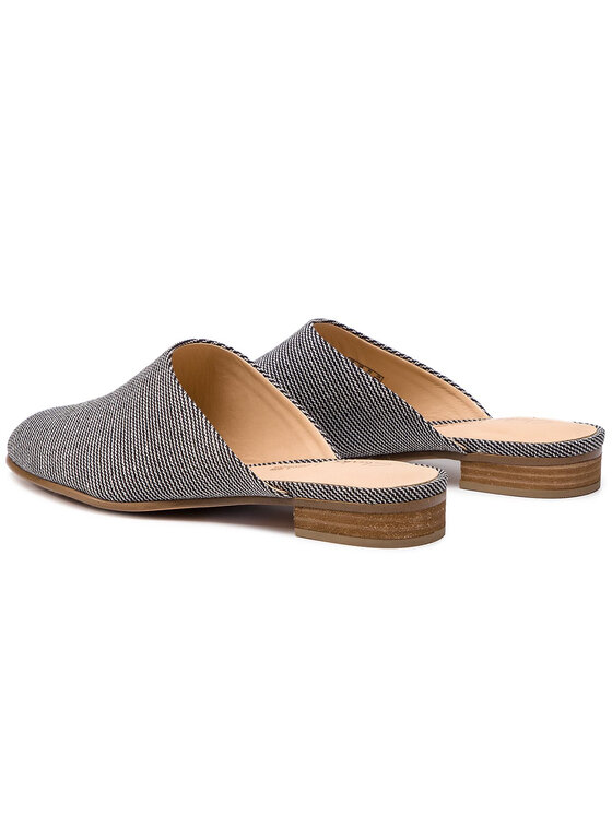Clarks Clarks Klapki Pure Blush 261409364 Szary