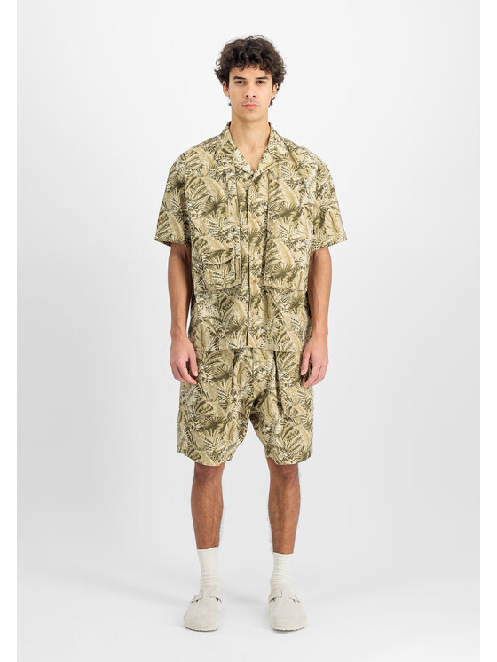 Alpha Industries Alpha Industries Szorty Honolulu Safari Short Beżowy Relaxed Fit
