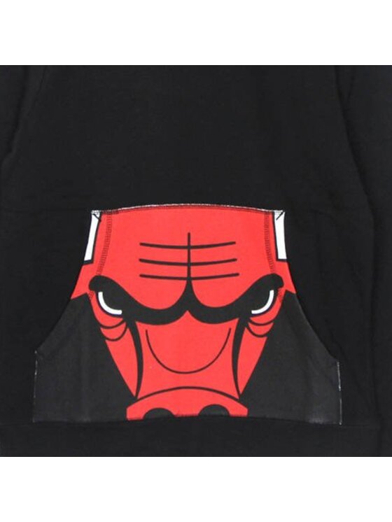 Mitchell & Ness Mitchell & Ness Bluza Chicago Bulls Czarny Active Fit