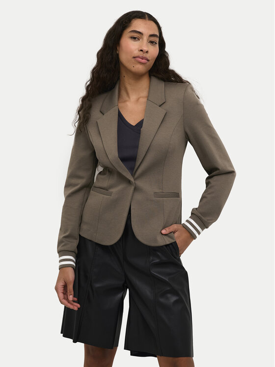 Kaffe Kaffe Σακάκι Kinnie 10550800 Καφέ Regular Fit