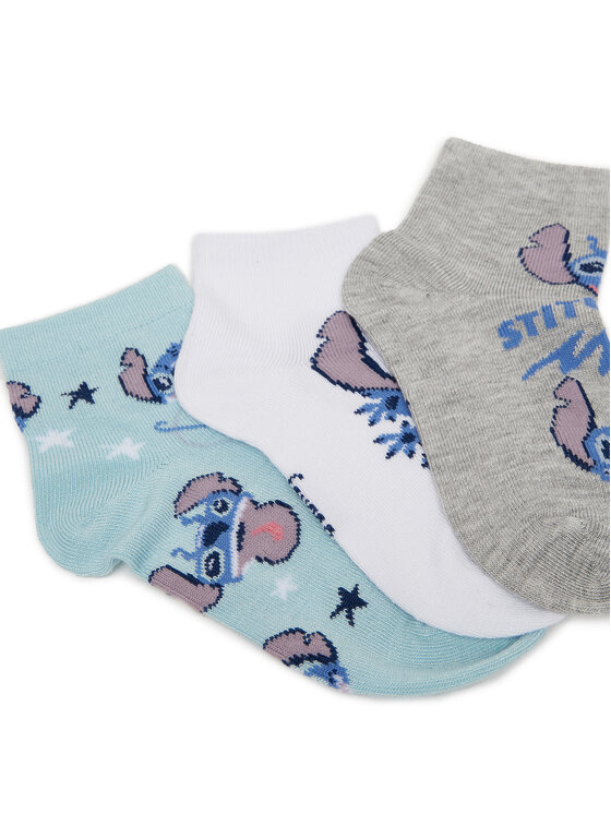 Disney Classics Disney Classics Șosete lungi ACCCS-SS25-349DCLS(3-PACK) Alb