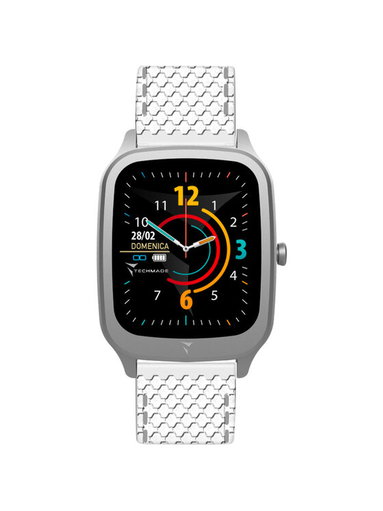 Techmade Techmade Zegarek 8099990146265 Biały