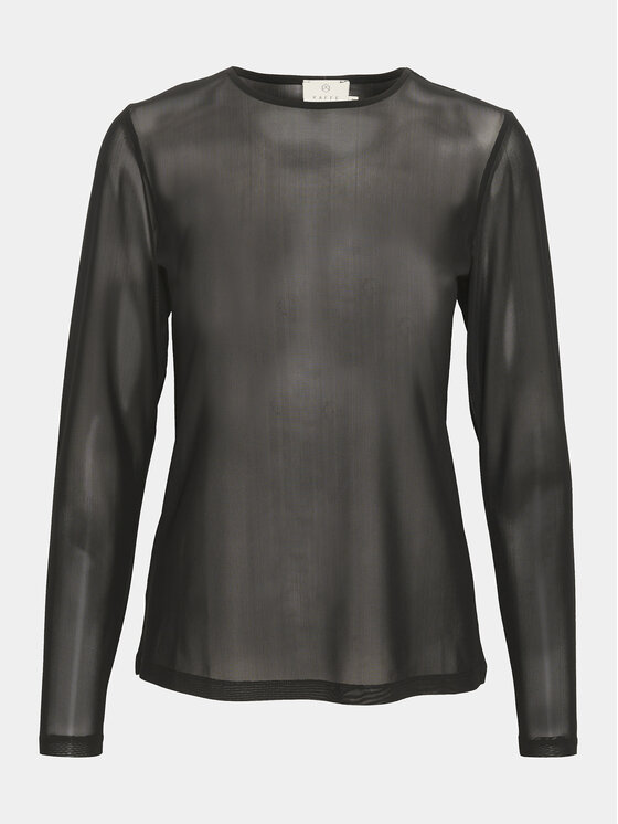 Kaffe Kaffe Bluse Solla 10551939 Schwarz Regular Fit