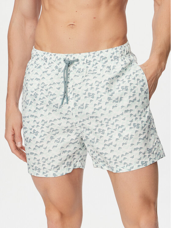 Emporio Armani Emporio Armani Pantaloni scurți pentru înot EM000583 AF20440 F0027 Albastru Regular Fit