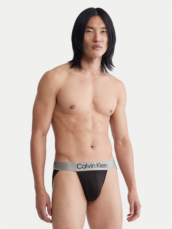 Calvin Klein Underwear Calvin Klein Underwear Set de chiloți Jock Strap﻿ LV00NB4121 Negru