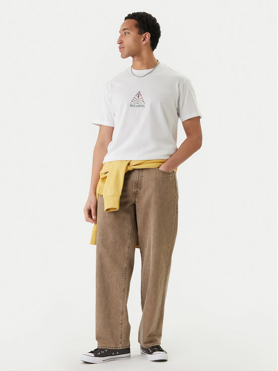 Billabong Billabong Póló Floating EBYZT00387 Fehér Regular Fit