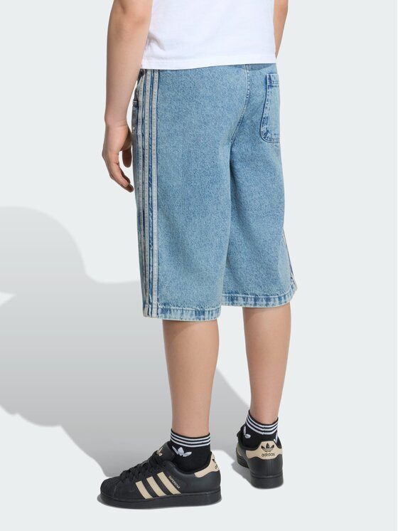 adidas adidas Szorty jeansowe 168914 Loose Fit