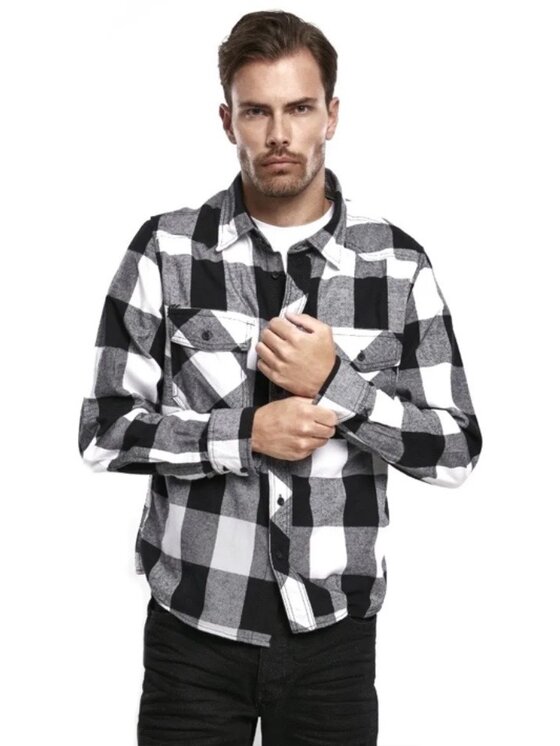 Brandit Brandit Koszula 4002.46 Biały Regular Fit