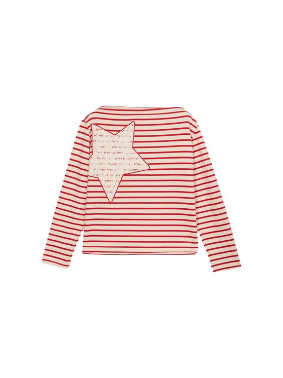 Oltre Oltre Felpa G806J004425N011 Rosso Boxy Fit