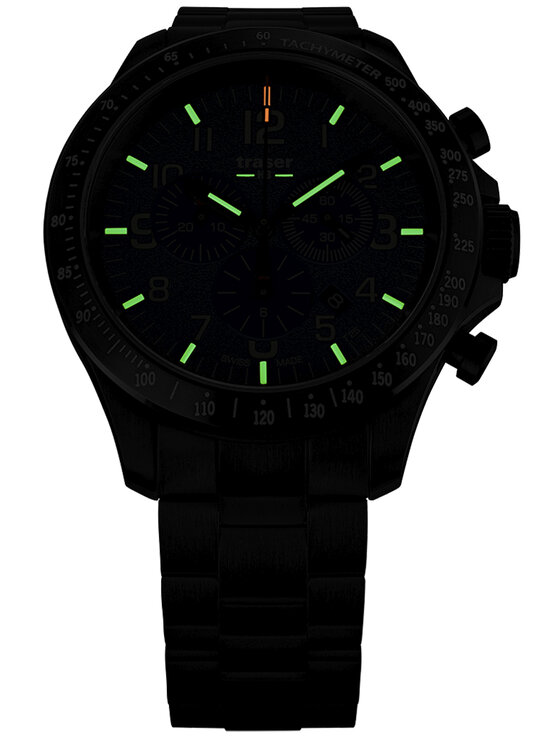 Traser Traser Zegarek TS-109460 Czarny