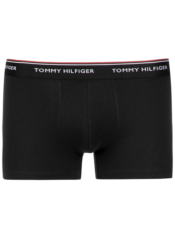 Tommy Hilfiger Tommy Hilfiger Boxer szett 3P Trunk 1U87903842 Fekete