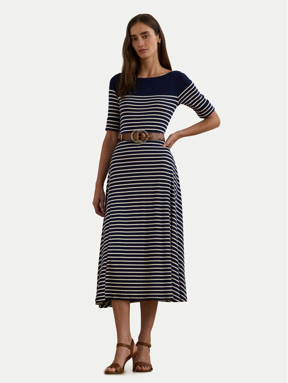 LAUREN RALPH LAUREN LAUREN RALPH LAUREN Každodenní šaty 250957728002 Tmavomodrá Regular Fit