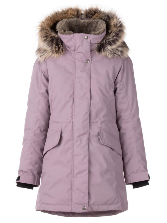 Lenne Lenne Kurtka anorak 23363-382 Fioletowy Basic Fit