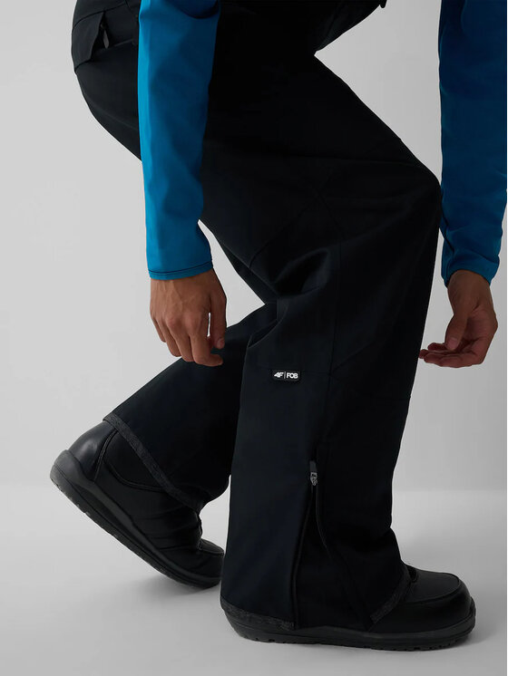 4F 4F Spodnie snowboardowe FOB Czarny Regular Fit