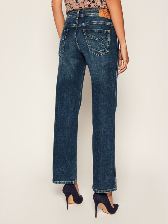 Pepe Jeans Pepe Jeans Jeansy Relaxed Fit PEPE ARCHIVE New Olympia PL203763D Blu scuro Relaxed Fit