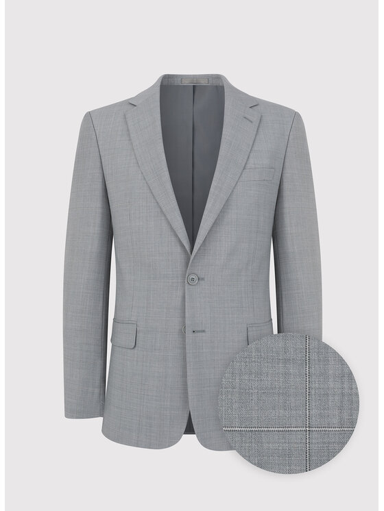 Pako Lorente Pako Lorente Marynarka P23SF-3G-011 Szary Slim Fit