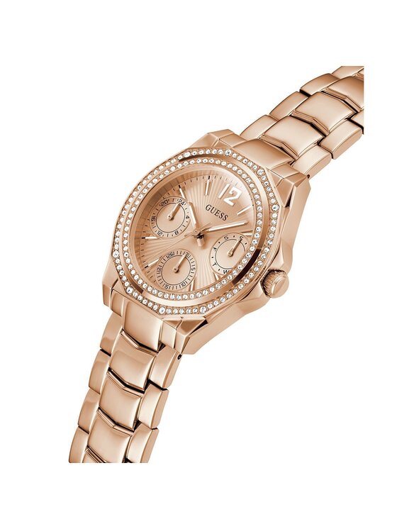 Guess Guess Hodinky GW0685L3 Růžové zlato