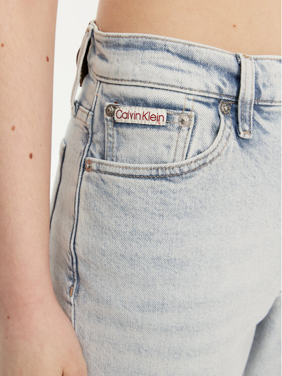 Calvin Klein Jeans Calvin Klein Jeans Džínsy J20J225139 Modrá Mom Fit