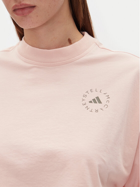 adidas by Stella McCartney adidas by Stella McCartney T-shirt Stella McCartney JJ0081 Ružičasta Oversize