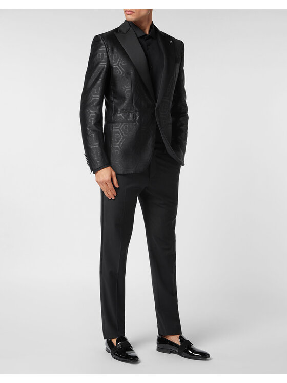 PHILIPP PLEIN PHILIPP PLEIN Sako 20667 Čierna Fitted Fit