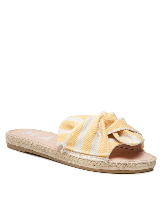 Manebi Espadrile Sandals With Knot T 1.9 Jk Žuta